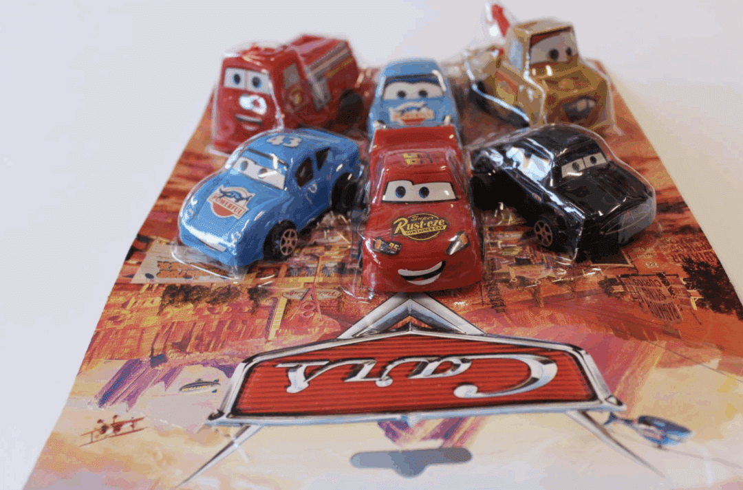 Комплект колички Cars – 6 броя (Disney/Pixar)