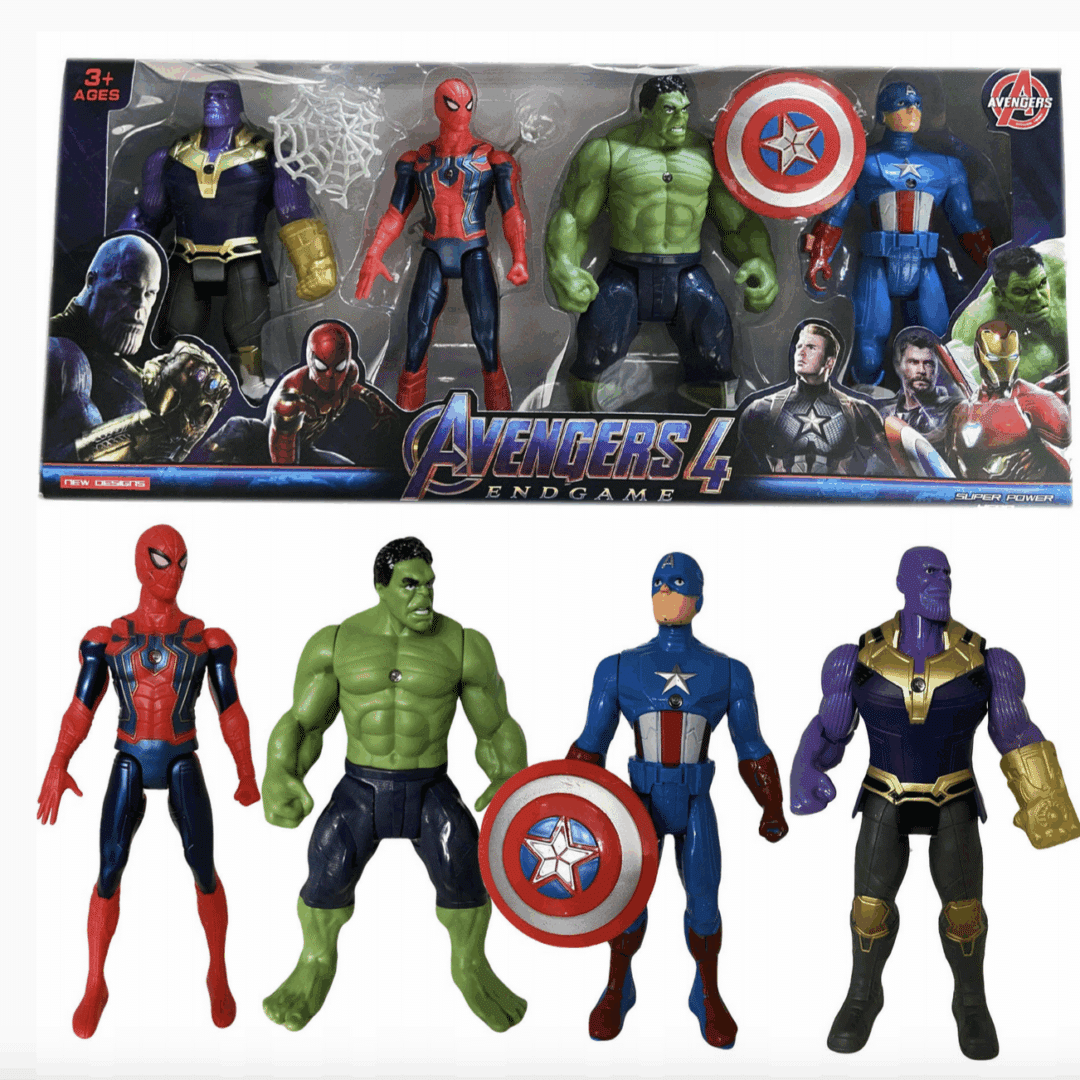 Комплект фигурки „Avengers 4 – 4 броя герои