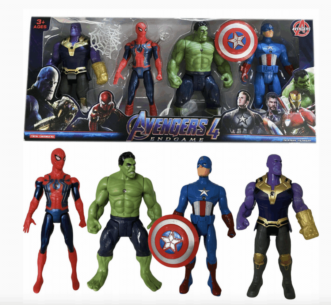 Комплект фигурки „Avengers 4 – 4 броя герои