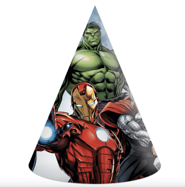 Парти шапки Отмъстителите (Avengers )– 6 броя