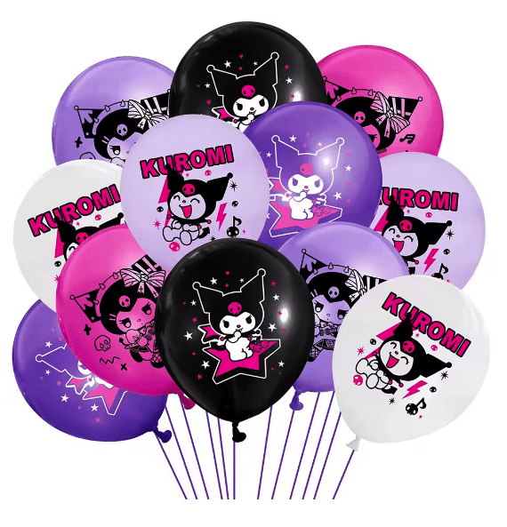 Балони латекс Куроми (Kuromi) -10 броя