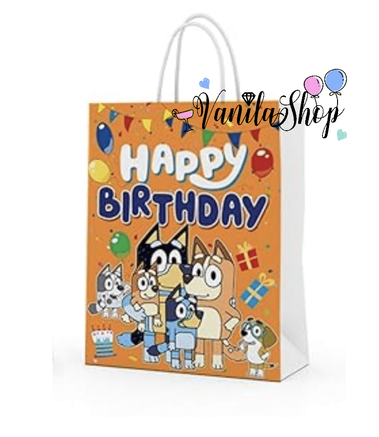 Торбичка за подаръци Блуи / Bluey and Bingo /