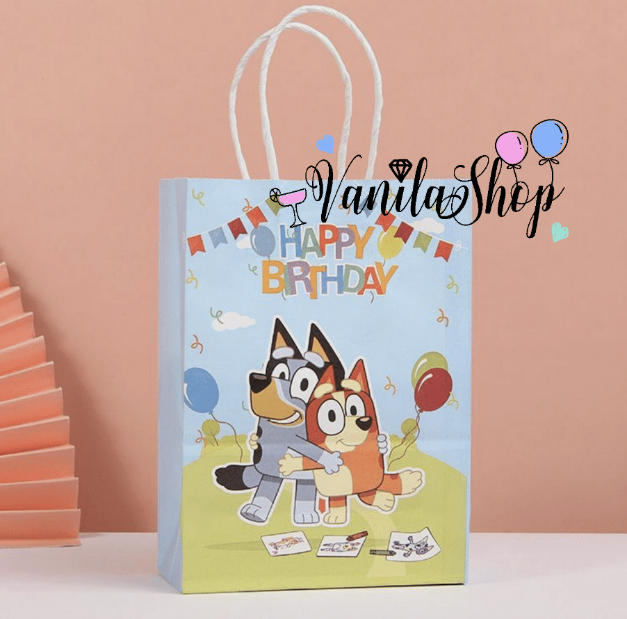 Торбичка за подаръци Блуи / Bluey and Bingo /