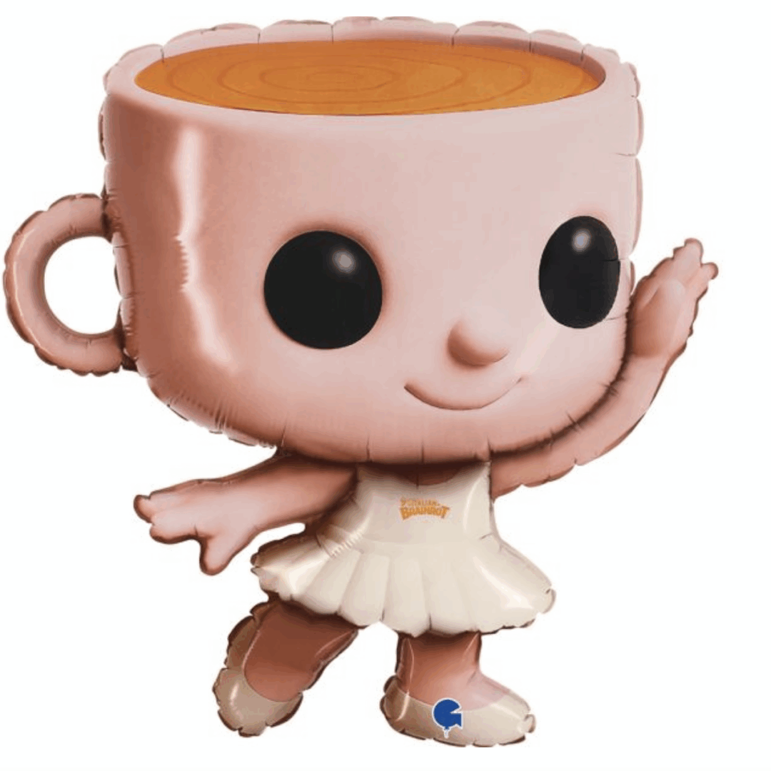 Балон "Italian Brainrot- Ballerina Cappuccina - 60 см