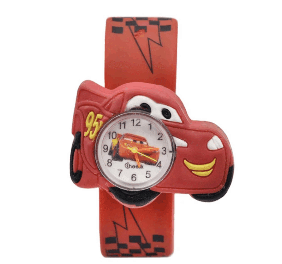 🏁🚗 Детски часовник „Lightning McQueen / Светкавицата Маккуин