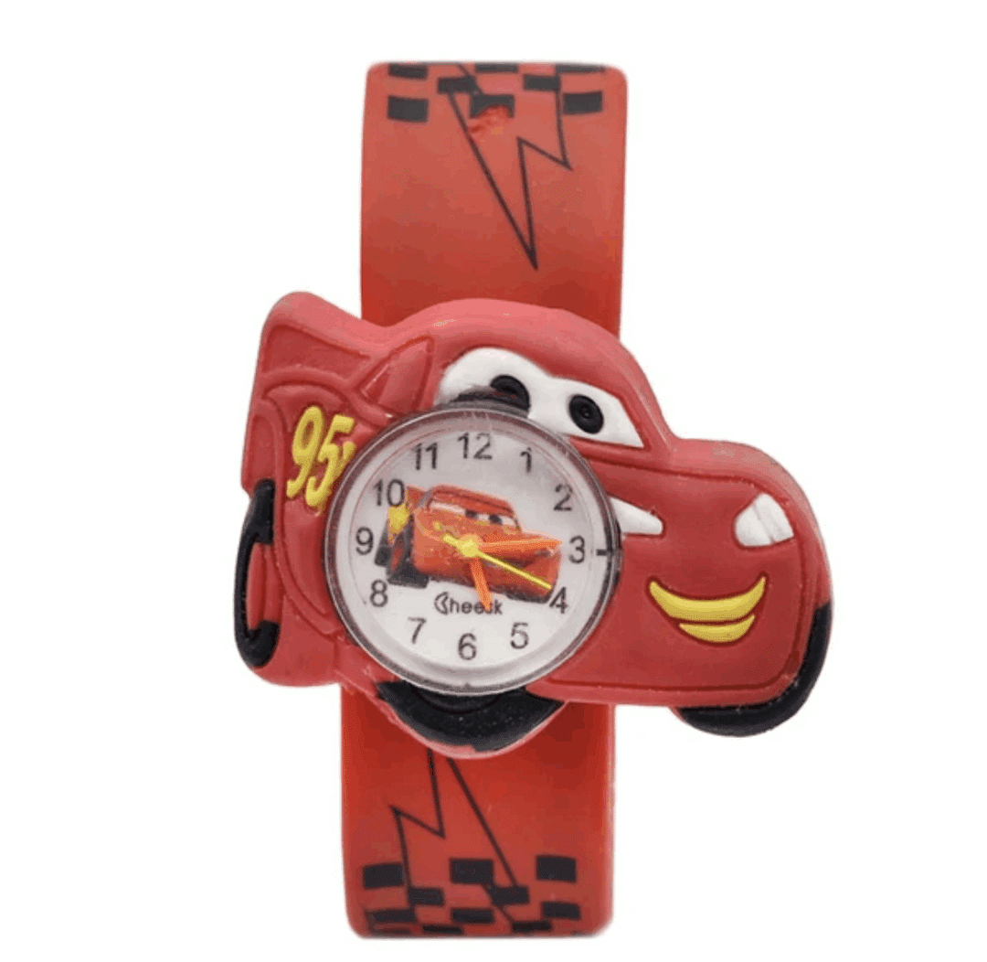 🏁🚗 Детски часовник „Lightning McQueen / Светкавицата Маккуин