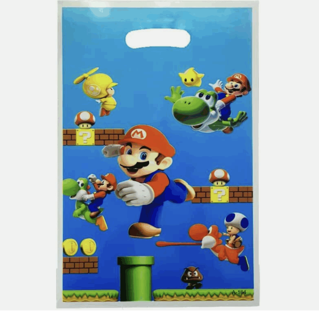 Парти торбички Супер Марио Super Mario – 10 броя