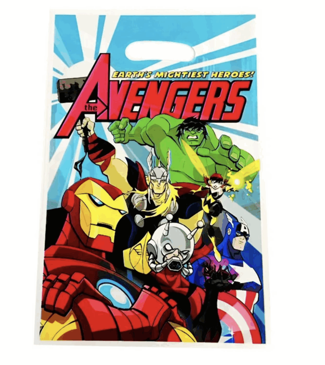 Парти пликчета ( торбички) Avengers Отмъстителите - 10 броя