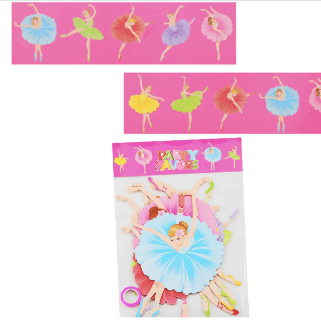 Парти украса - банер - Балерини