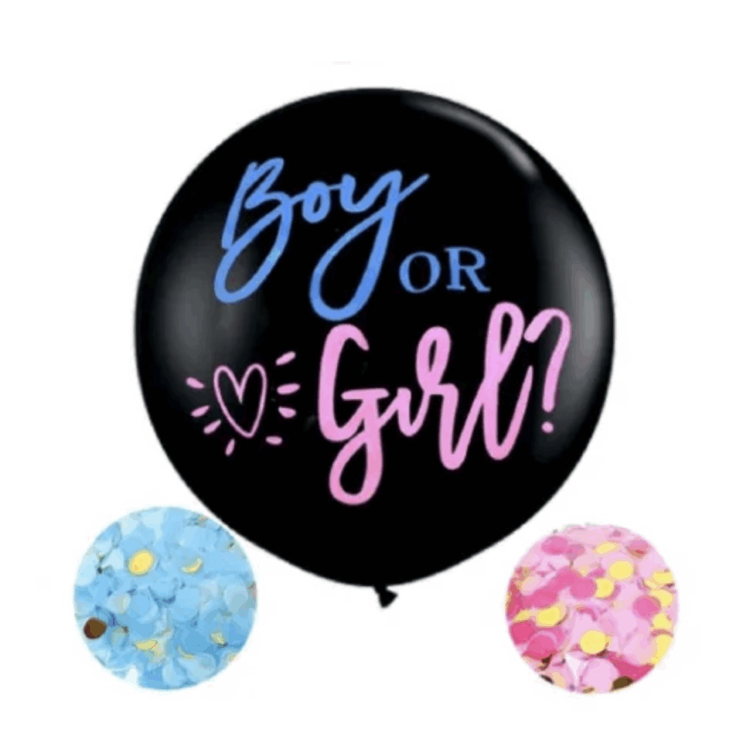 Балон за разкриване пола на Бебето - BOY or GIRL? - 92 см вариант 2