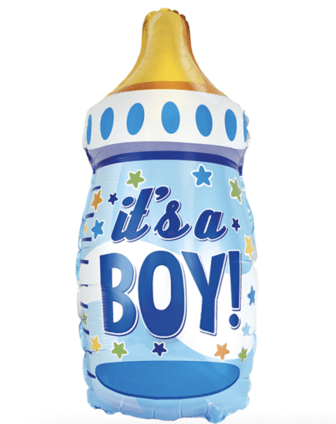 Фолиев балон „It’s a Boy!“ – Бебешко шише