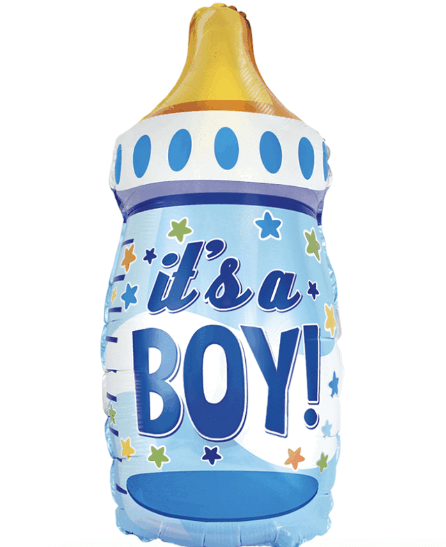 Фолиев балон „It’s a Boy!“ – Бебешко шише