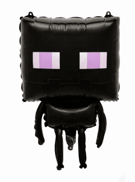 Фолиев балон Minecraft Enderman 66×43,5 см