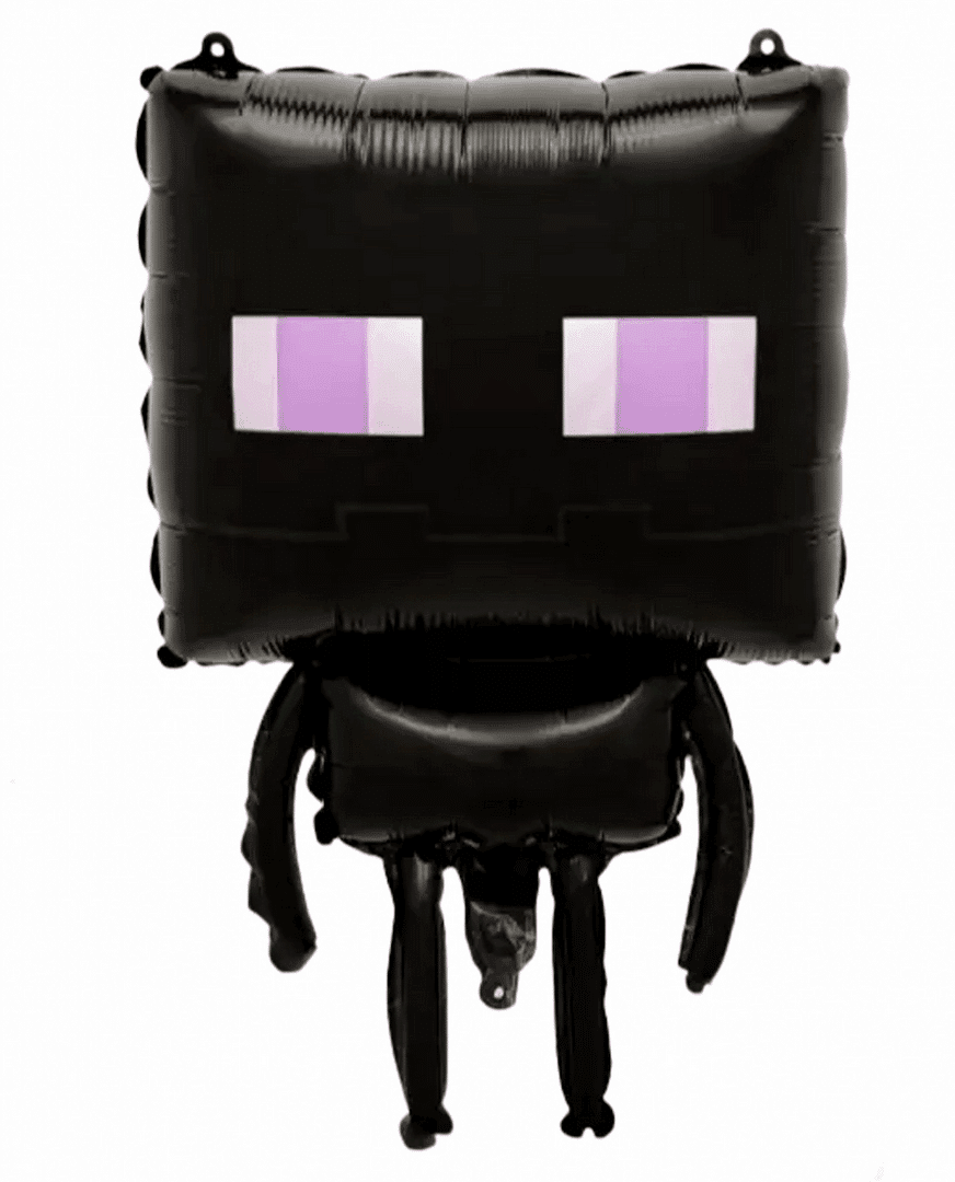 Фолиев балон Minecraft Enderman 66×43,5 см