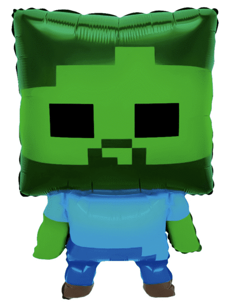 Фолиев балон Minecraft Зомби 66×43,5 см