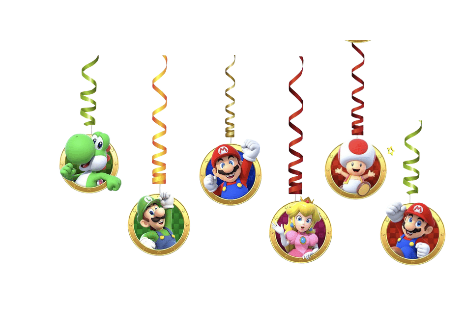 Висяща декорация Супер Марио Super Mario