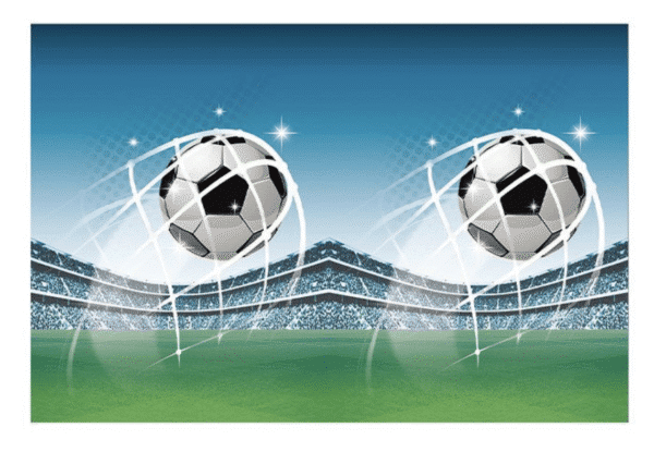 Парти Покривка Син Футбол ( Football) - 180 х 120 см