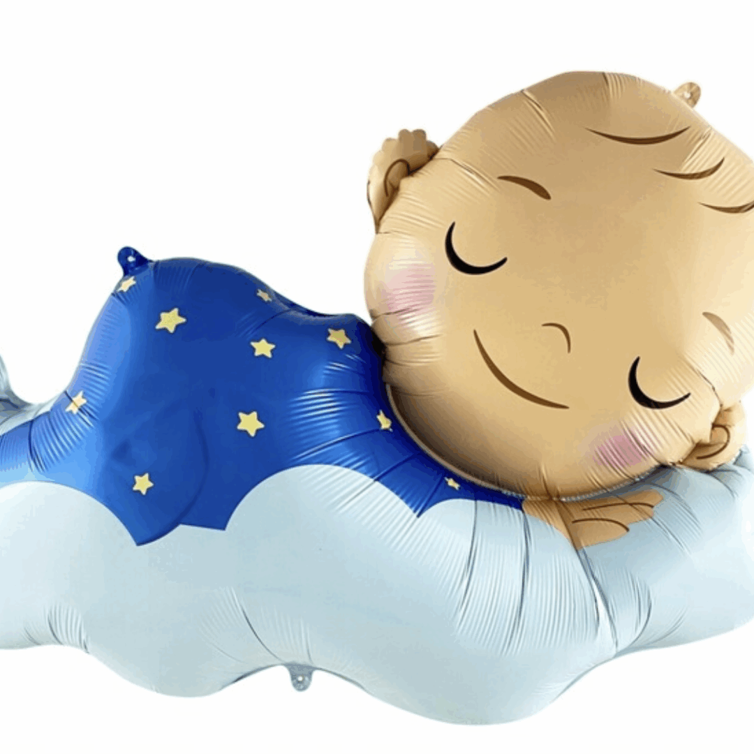 Фолиев балон „Спящо бебе“ (момче)