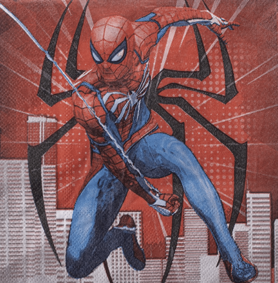 Парти салфетки Спайдърмен (Spiderman) - 20 броя