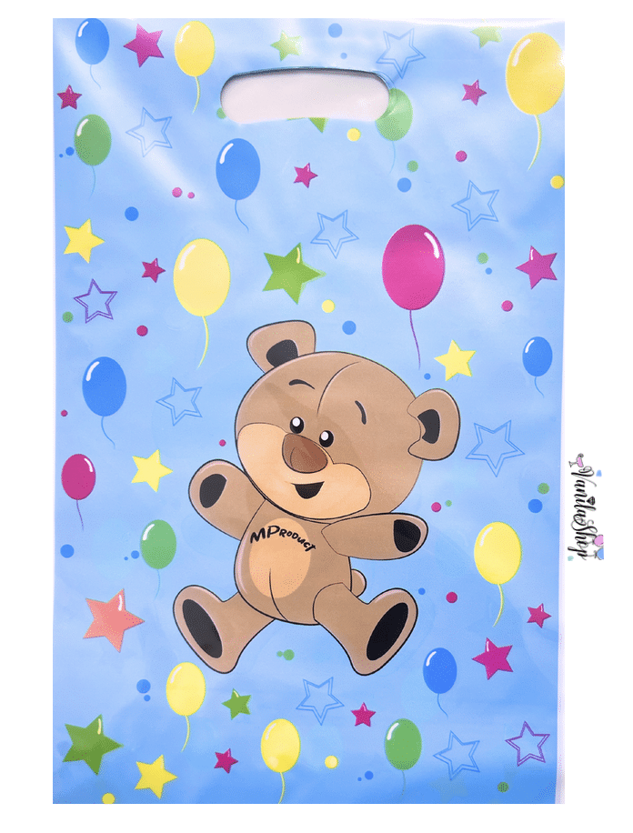 Подаръчни торбички „Мече“ – 10 броя