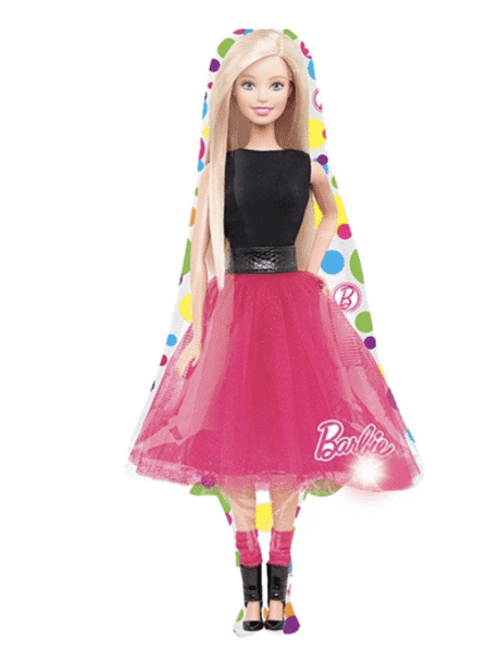 Фолиев балон „Barbie“  95 см