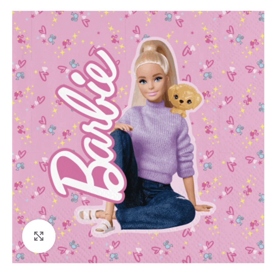 🎀🧻 Парти салфетки „Barbie“