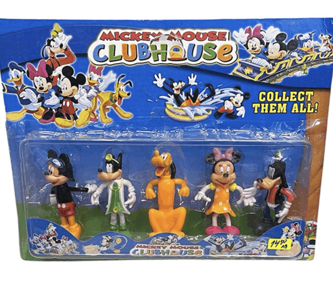 Фигурки за торта Мики и Мини (Mickey &Minnie) - 5 броя