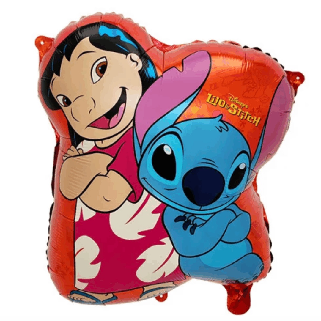 Балон фолио Стич (Lilo & Stitch) - 55 x 46 см