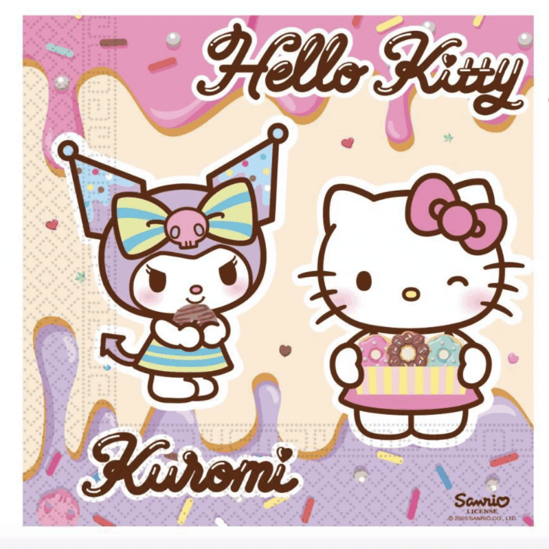 Парти салфетки Кити и Куроми 20 броя