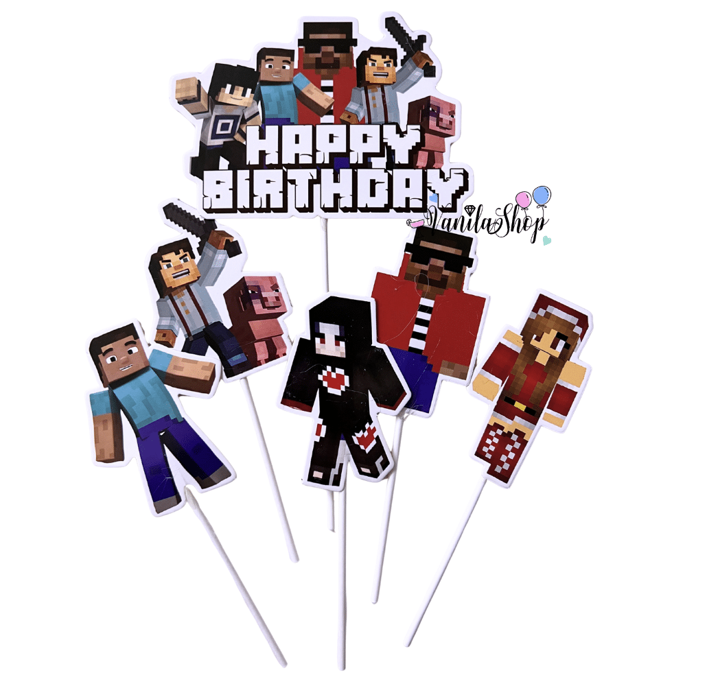 Майнкрафт топери ТНТ (Minecraft ТNT) - 6 броя