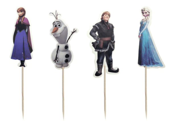 Топери за мъфини „Замръзналото кралство“ (Frozen)