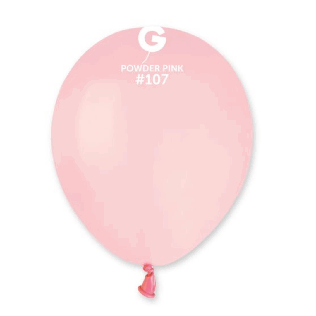 Латексови Балони Gemar – Розова Пудра (Powder Pink)-13 см
