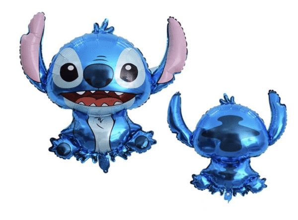 Балон фолио Стич (Lilo & Stitch) - 88 x 80 см син