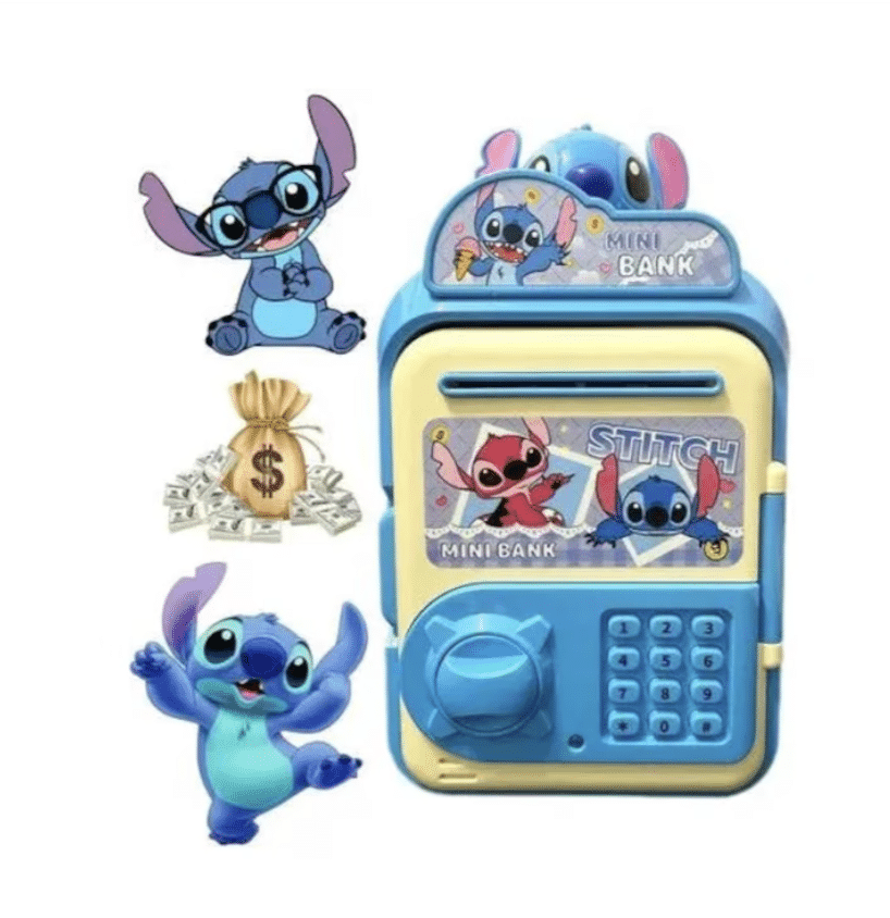 Детска Електронна Касичка Сейф „Стич“ (Stitch) със Звук и Светлини