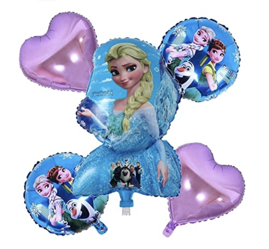 Комплект балони "Замръзналото Кралство" (Frozen) - 5 броя вариант 2