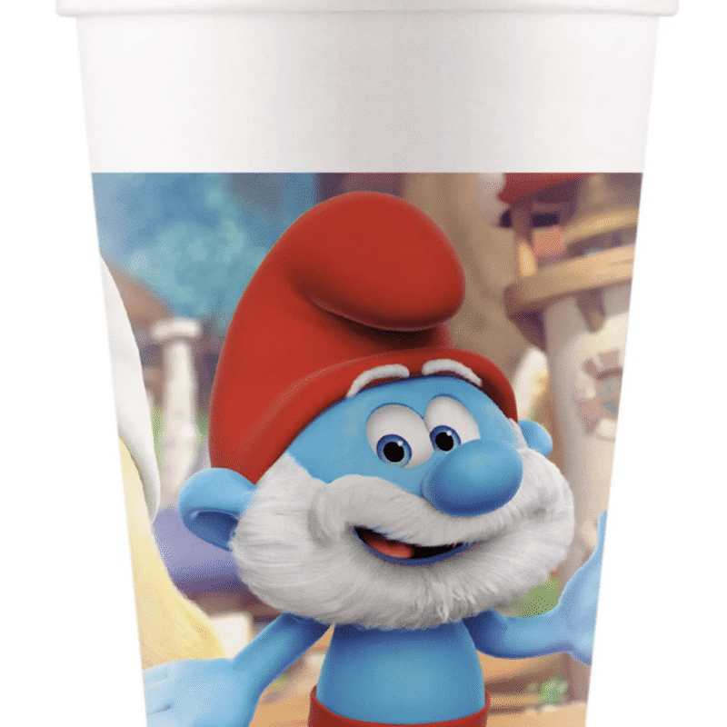Парти чаши Смърф“ ( The Smurfs) - 8 броя вариант 2