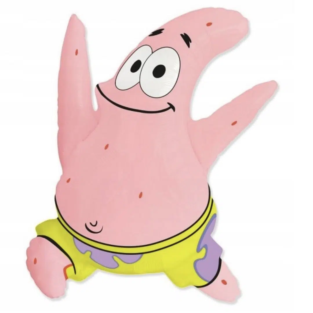 Фолиев балон Патрик Стар Спондж Боб 75 х 66 см