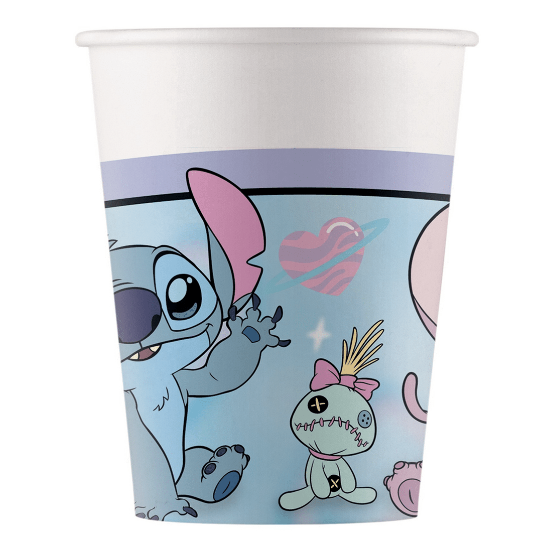 Парти чаши Стич и Ейнджъл ( Stitch ) – 8 бр.