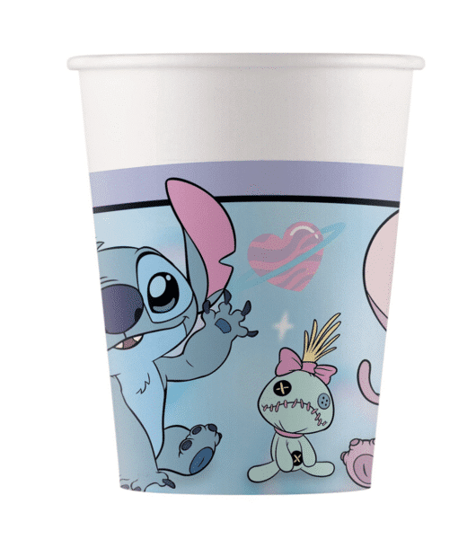 Парти чаши Стич и Ейнджъл ( Stitch ) – 8 бр.