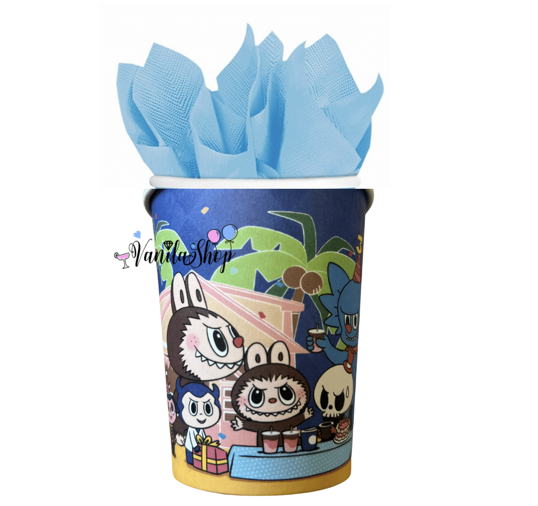 Парти чаши Лабубу Labubu - 10 бр