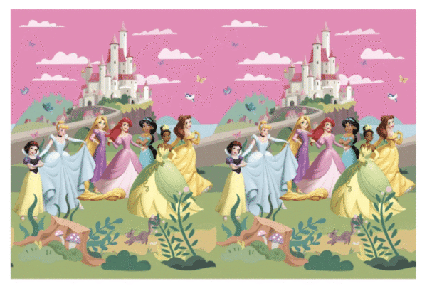 Парти покривка Дисни Принцеси  (Disney Princess) - 120 x 180 см new