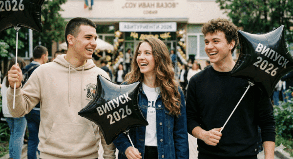 Балони Випуск 2026 с надпис
