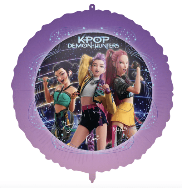Фолиев Балон "K-Pop: Demon Hunters" – 45 см