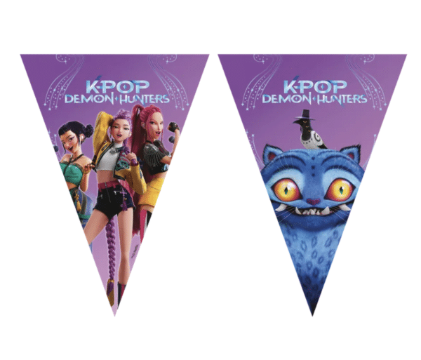 Парти Гирлянд с Флагчета "K-Pop