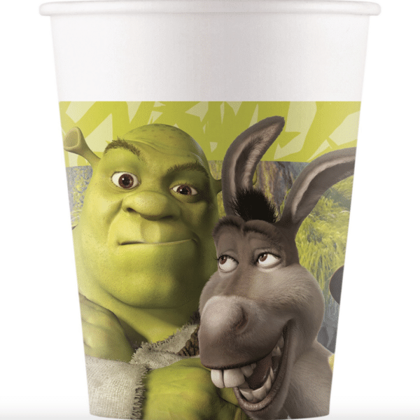 Парти Чаши "Шрек" (Shrek) – 8 броя в пакет