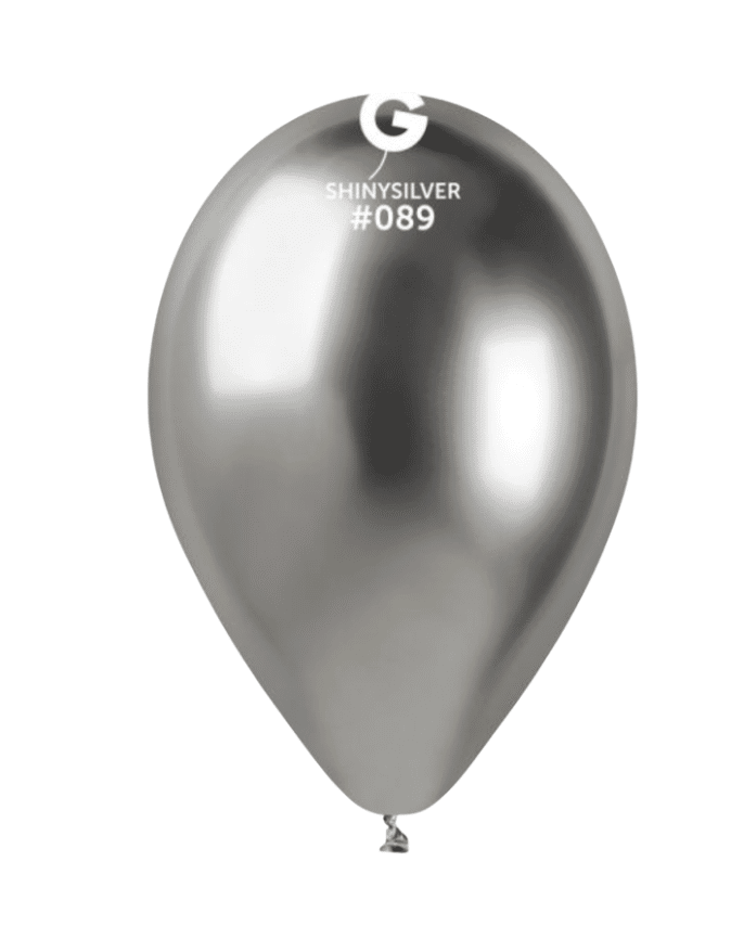 Балони Хром –  /50 броя/- цвят  Shiny Silver – 33 см