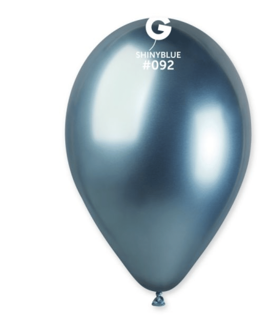Балони Хром –  /50 броя/- цвят  Shiny Blue – 33 см