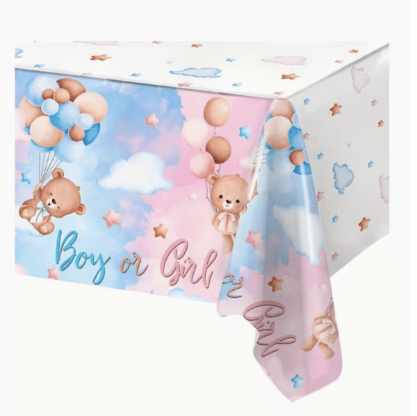 Парти покривка Boy or Girl - 130 х 220 см