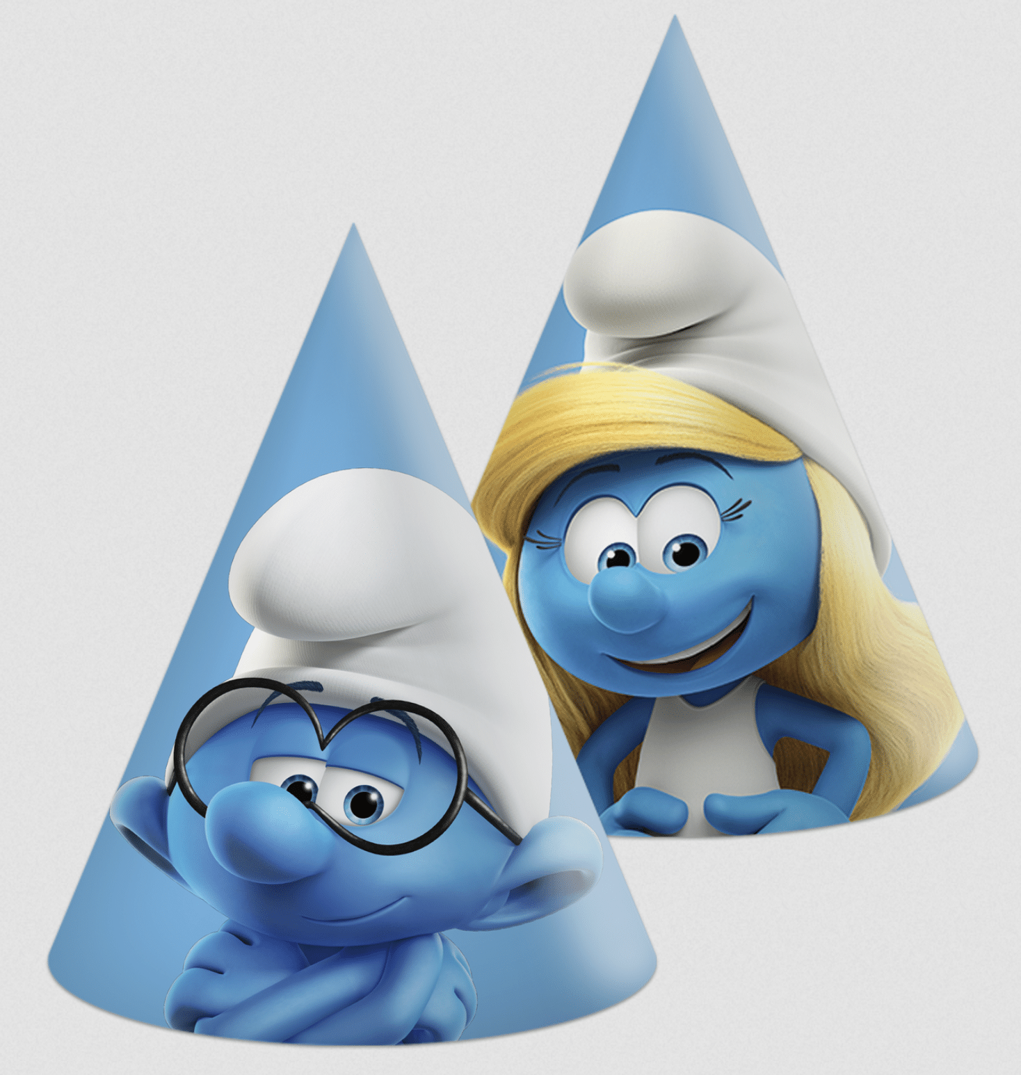 Парти шапки - Смърфoве - Smurf 6 броя 4 Парти шапки – Смърфoве – Smurf 6 броя