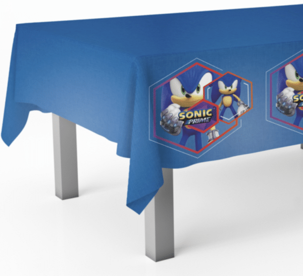 Парти покривка Соник (Sonic) - 120 х 180 см вариант 3